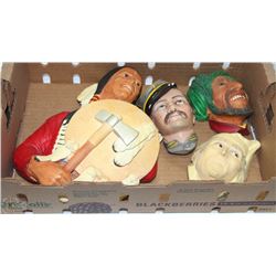 FLAT OF BOSSONS HEADS