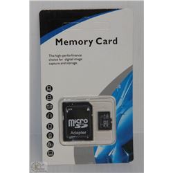 NEW 32GB MICRO SD CARD WITH ADAPTOR