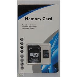 NEW 32GB MICRO SD CARD WITH ADAPTOR