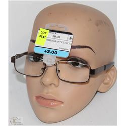 LADIES FOSTER GRANT EYEGLASSES +2.00