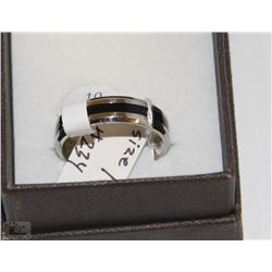 STAINLESS STEEL RING SZ 10