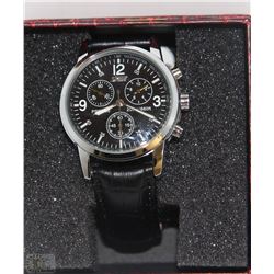 SKMEI MEN'S WATCH BLACK STRAP