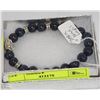 Image 1 : #22-DARK BLUE LAPIZ BEAD BRACELET