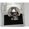 Image 1 : MEN'S HEAVY STAINLESS STEEL SKULL RING