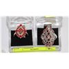 Image 1 : LOT OF 2 WOMENS FASHION RINGS