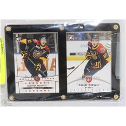 FRAMED CONNOR MCDAVID PRE ROOKIE CARDS, REGULAR