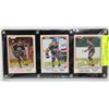 Image 1 : FRAMED 1980-81 OILER CARDS KURRI RC, GRETZKEY, &