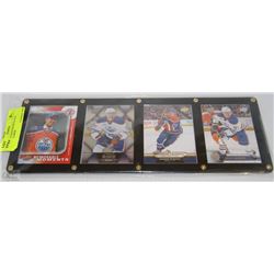FRAMED CONNOR MCDAVID HOCKEY CARDS