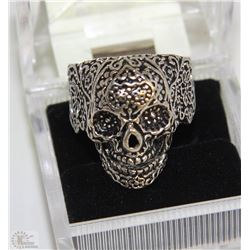 SILVER PLATED FILLED TWISTED MESH OPEN BANGLE