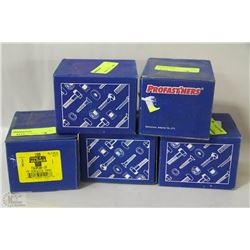 5 BOXES OF PROFAST'NERS HEX WASHER TAP SCREWS