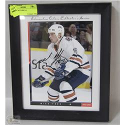 FRAMED PICTURE OF MIKE YORK #16