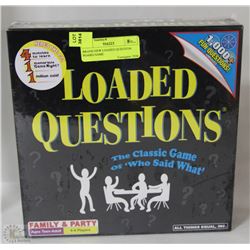 BRAND NEW LOADED QUESTION BOARD GAME