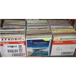 6 BOXES OF ASSORTED RECORDS