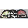Image 1 : 3 PACK OF GLOW IN THE DARK TOQUES