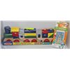 Image 1 : NEW MELISSA & DOUG STACKING TRAIN SET
