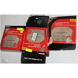 LOT OF 3 GRILL COVERS