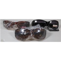 THREE NEW PAIRS OF LADIES FOSTER GRANT SUNGLASSES