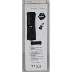 NEW 2.4G WIRELESS AIR MOUSE+KEYBOARD