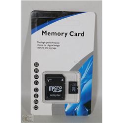 NEW 32GB MICRO SD CARD WITH ADAPTOR