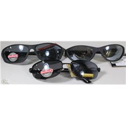 THREE NEW PAIRS OF MENS FOSTER GRANT SUNGLASSES