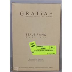 NEW GRATIAE BEAUTIFYING NAIL KIT