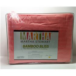 NEW KING SIZE MARTHA STEWART BAMBOO SHEET SET