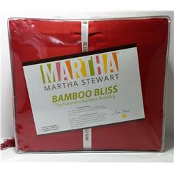 NEW TWIN SIZE MARTHA STEWART BAMBOO SHEET SET