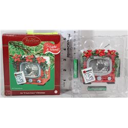 I LOVE LUCY  LIGHT AND SOUND ORNAMENT