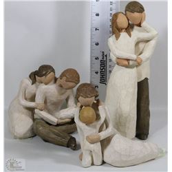 NEW WILLOW TREE COLLECTIBLE FIGURINES  X3