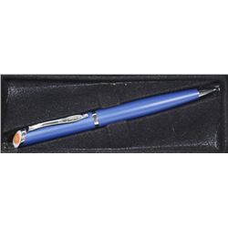 QUILL PEN WITH SUNSHINE  ON END IN CASE