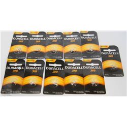 BUNDLE OF 11 DURACELL 319 1.5V BATTERIES