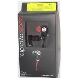 REPLICA BEATS BY DR DRE BLACK EARBUD HEADPHONES