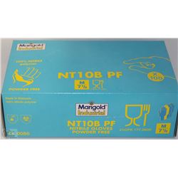 CASE OF NITRILE GLOVES SIZE MEDIUM