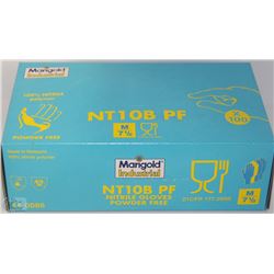 CASE OF NITRILE GLOVES SIZE MEDIUM