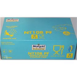 CASE OF NITRILE GLOVES SIZE MEDIUM