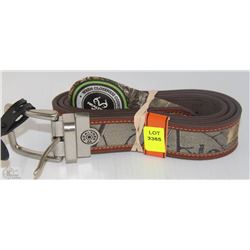 NEW REAL TREE MENS BELT SIZE 38-40