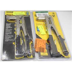 LOT OF 2 STANLEY HEAVY DUTY RIVETERS