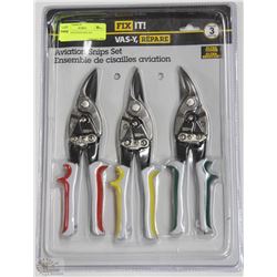 3PACK AVIATION SNIP SET