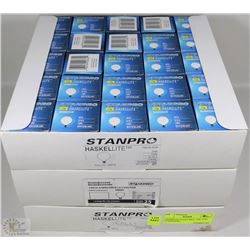 3 BOXES OF 25 QTY INCL 15W, 130V LIGHTBULBS