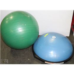 FITNESS! BOSU FITNESS TRAINER AND TRAINING  BALL