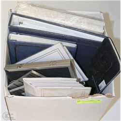 LOT OF 8 WEDDING ALBUMS