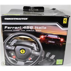 XBOX 360 THRUSTMASTER WHEEL AND PEDALS