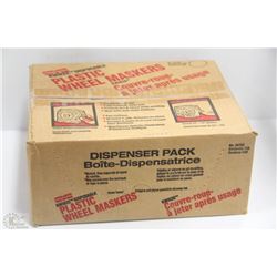 CASE OF DISPOSABLE WHEEL COVERS FOR PAINTERS