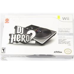 DJ HERO:2  BUNDLE WITH TURNTABLE FACTORY SEAL