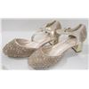 Image 1 : NEW MOONIER  GEMMED HEELED SHOES SZ 22.0 (US 6)