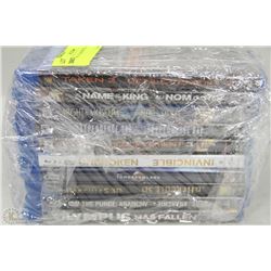 BUNDLE OF 10 ASSORTED BLU-RAY DVD'S
