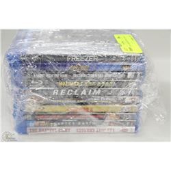 BUNDLE OF 10 ASSORTED BLU-RAY DVD'S