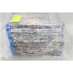 BUNDLE OF 10 ASSORTED BLU-RAY DVD'S