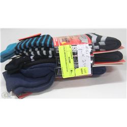 3 PACK OF MENS INFRARED HEAT WAVE SOCKS