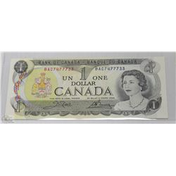 25) BANK OF CANADA $1 UNCIRCULATED GEM 1973